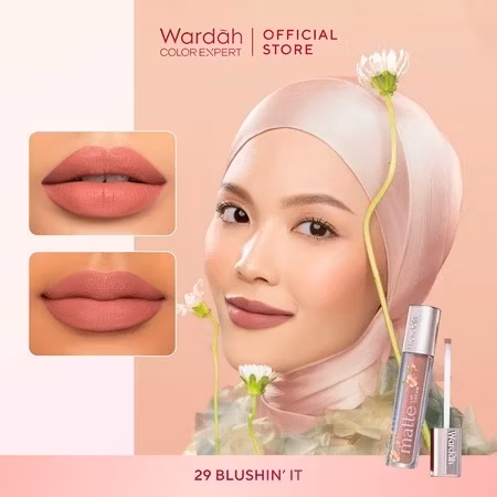 Wardah exclusive Matte Lip cream Shade 29