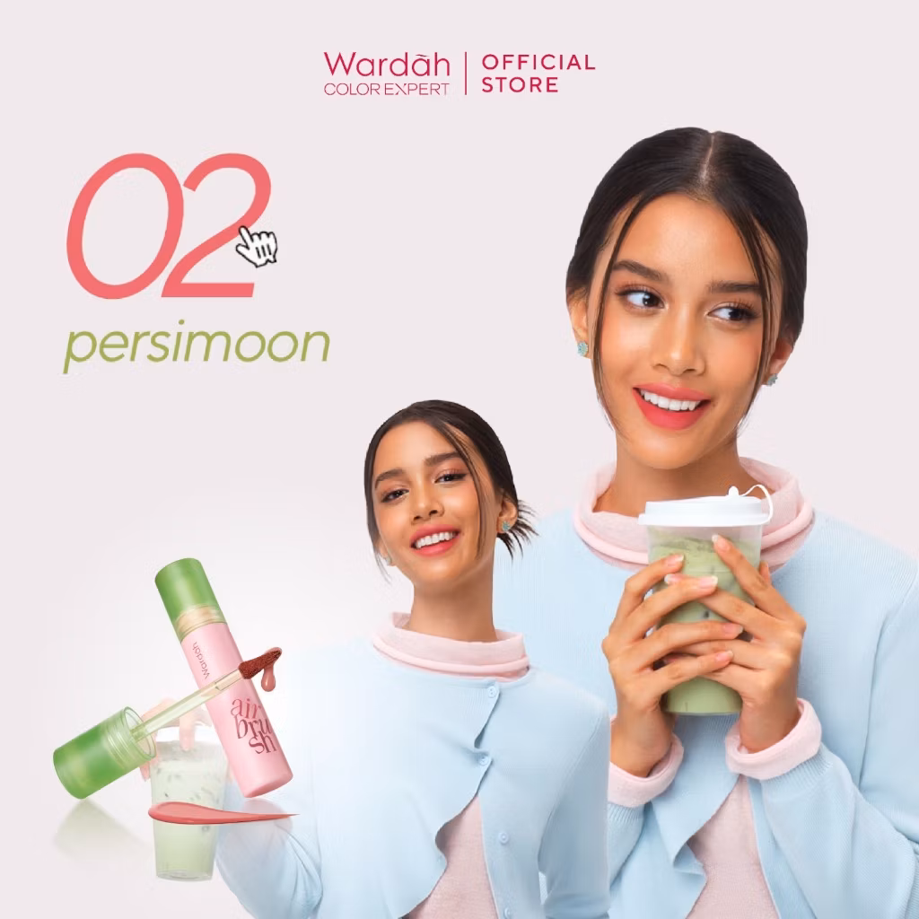 Wardah Airbrush Lip Tint 02 Persimoon