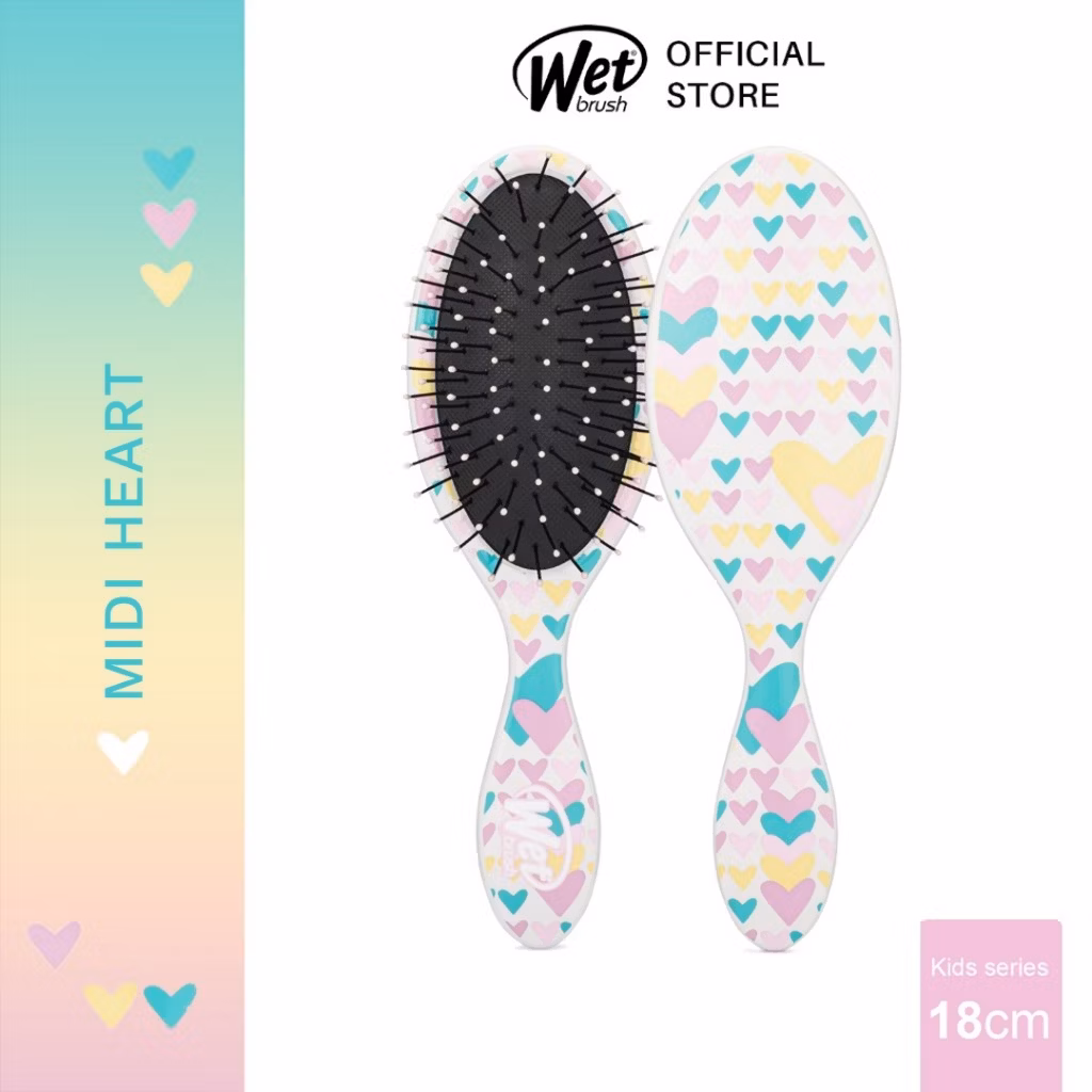 Wetbrush BWR837ICEC Kids Detangler-Hearts (2024)