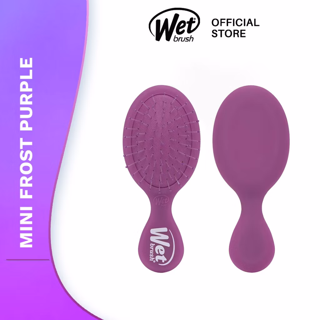WetBrush BWR832FRPR Mini Detangler Frost Purple