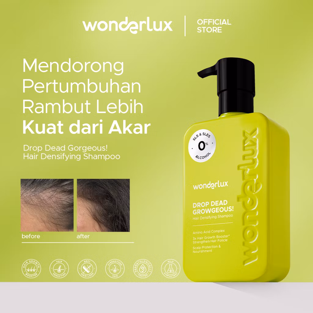 Wonderlux HOLD MY STRANDS! Hair Fall Treatment Shampoo 250 ml
