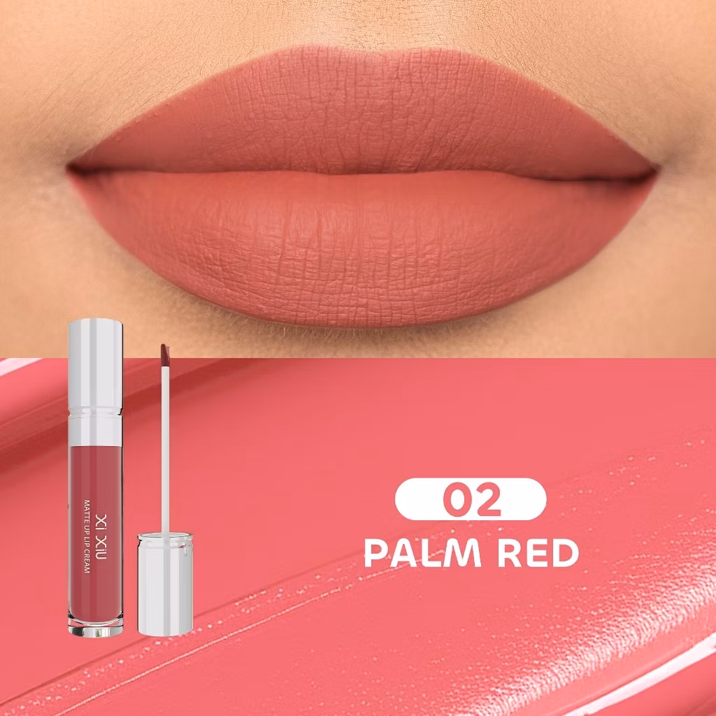 Xixiu matte up lip cream 02 palm red