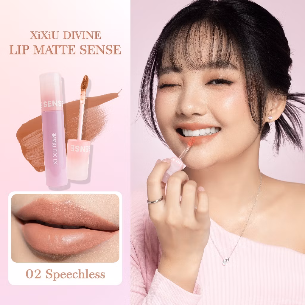 Xixiu Divine Lip Matte 02 Speechless
