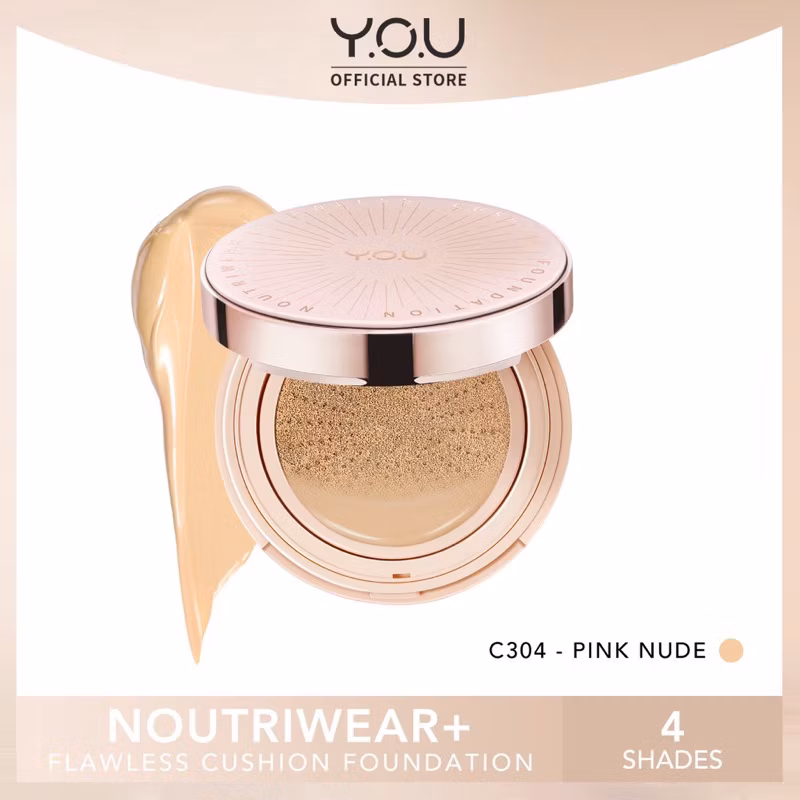 YOU Noutriwear+ Flawless Cushion Foundation C304 Pink Nude