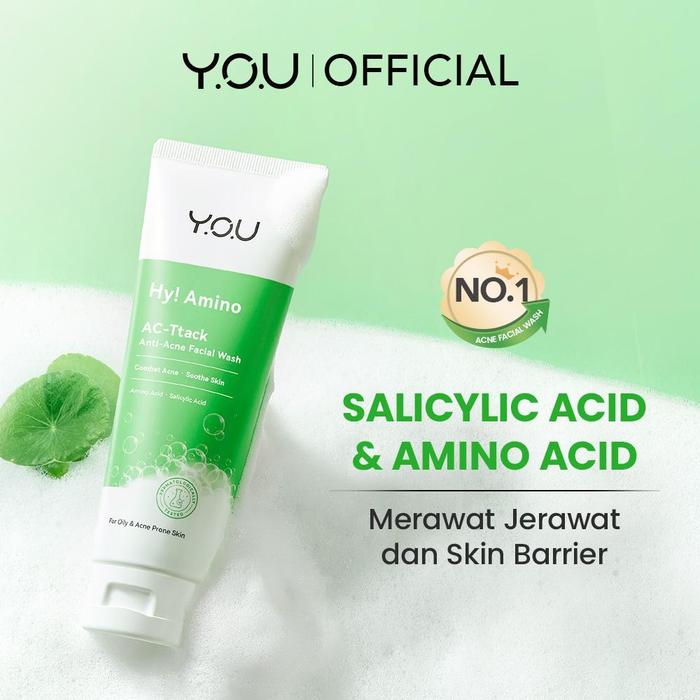 YOU Hy amino ac- ttack Anti Acne Facial wash 50ml