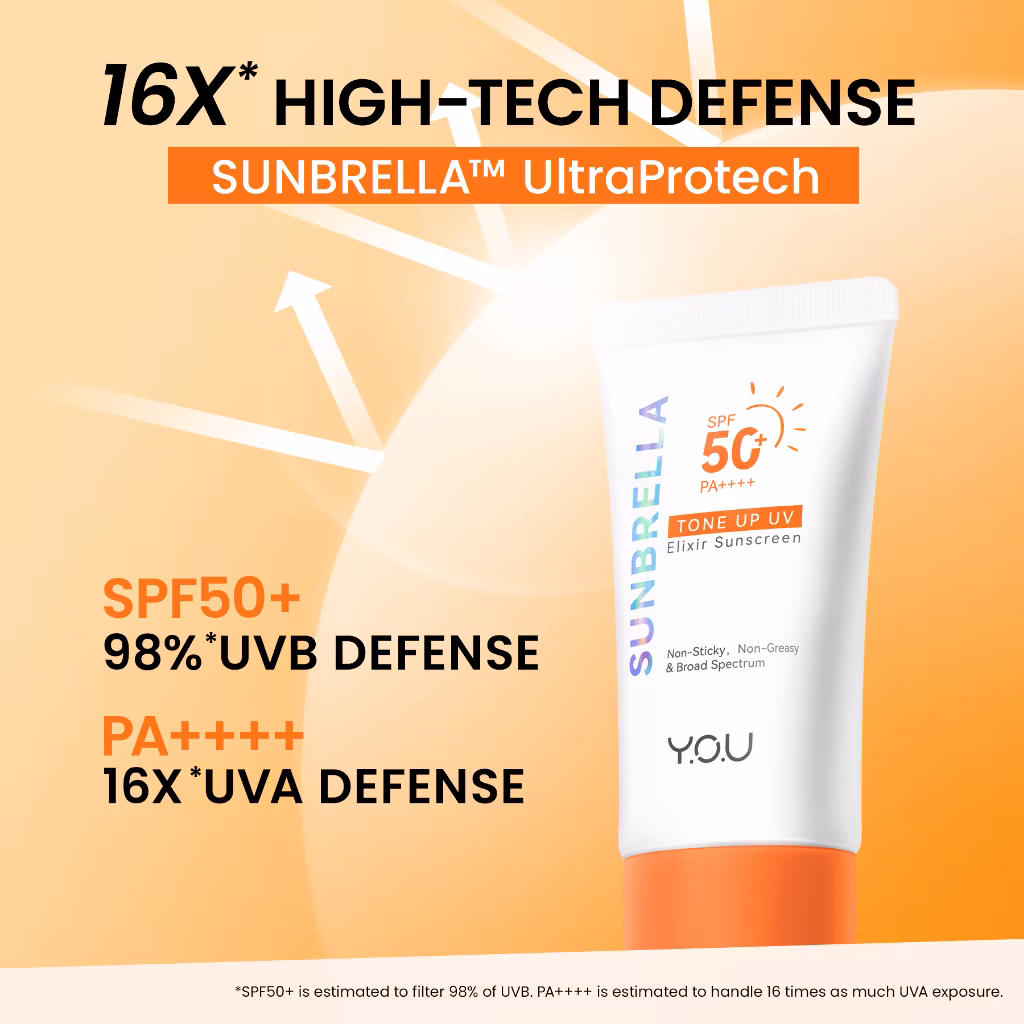 You Sunbrella ToneUP uv ELIXIR sunscreen SPF50 PA++++