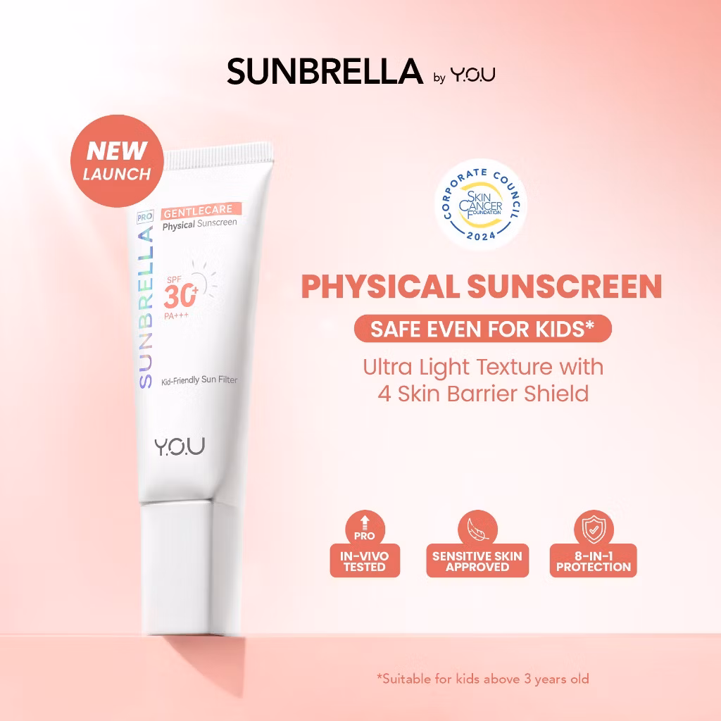 YOU Sunbrella Pro Gentlecare Physical Sunscreen 30ml