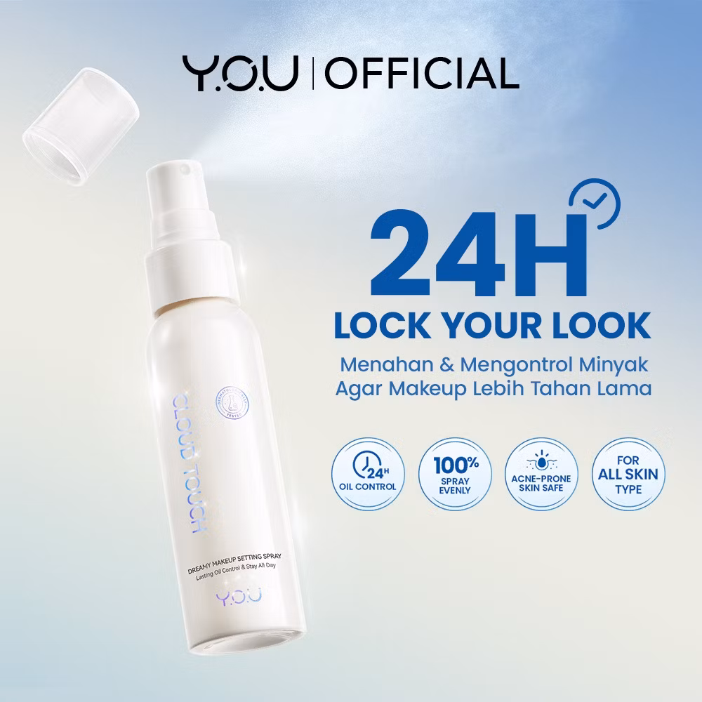 YOU cloud touch dreamy makeup setting spray 55ml