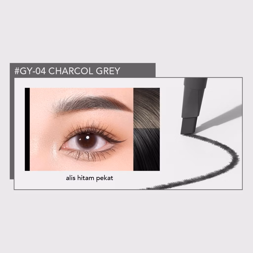 YOU Teardrop Brow Definer GY04 Charcoal Grey
