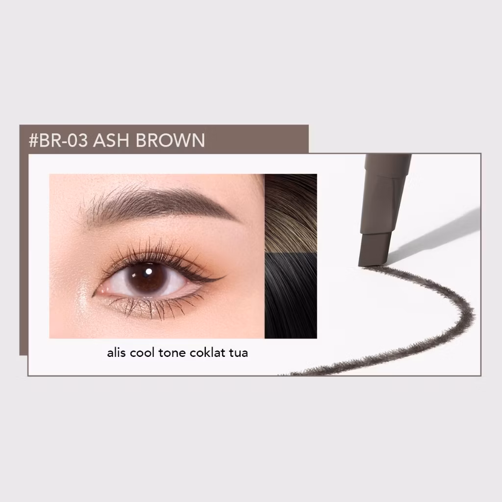 YOU Teardrop Brow Definer BR03 Ash Brown