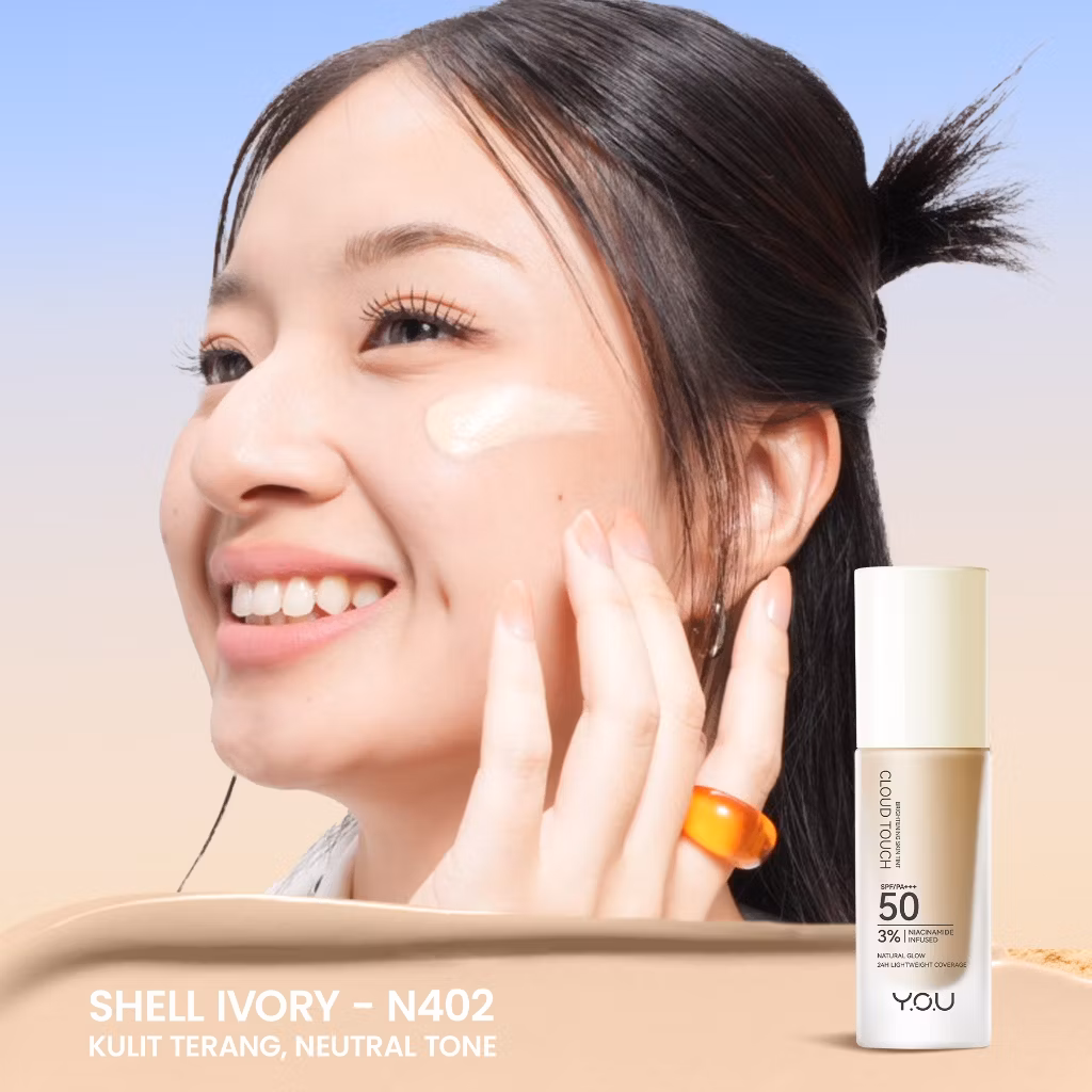 YOU Cloud Touch Blurring Skint Tint N402 Shell Ivory