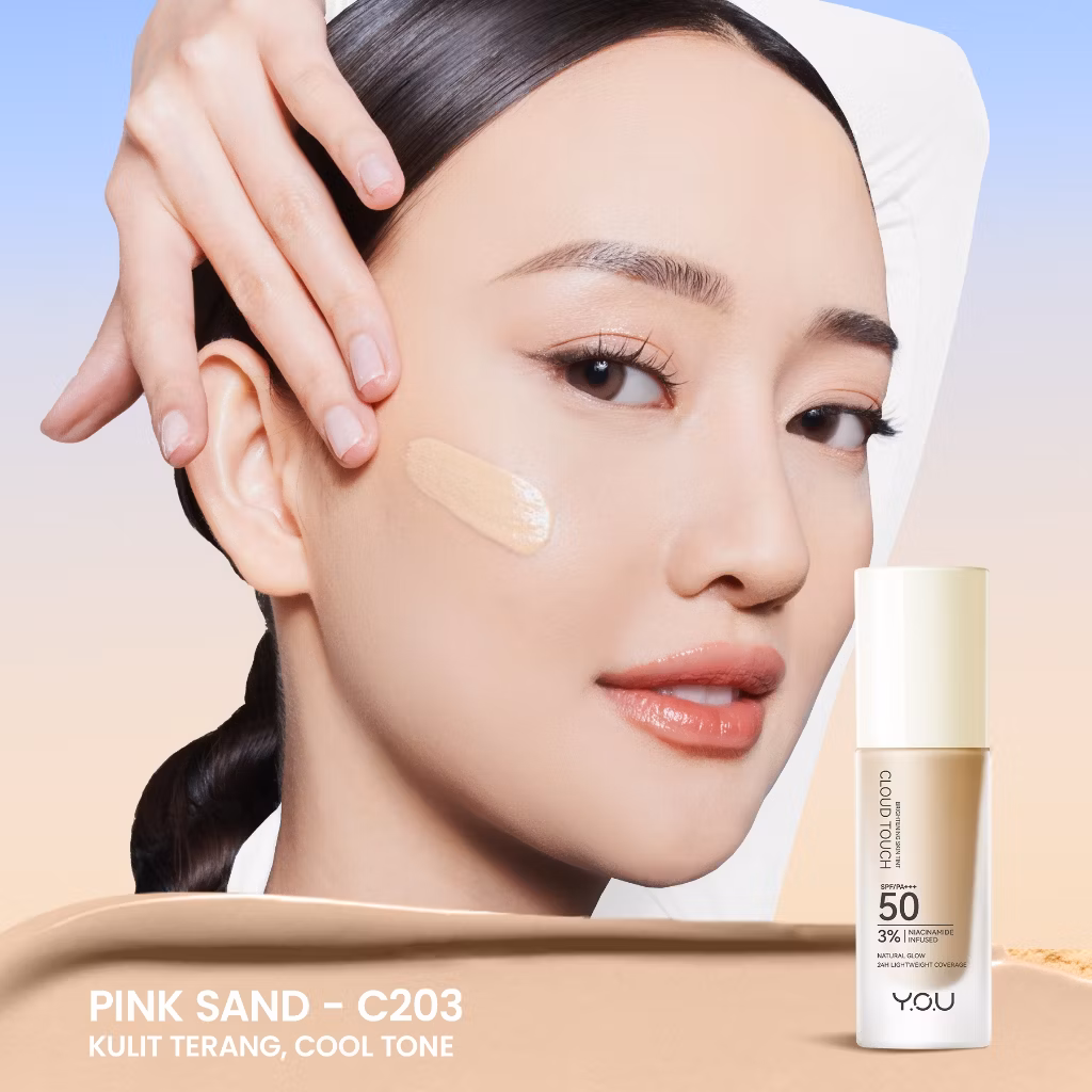 YOU Cloud Touch Blurring Skint Tint C302 Pink Sand
