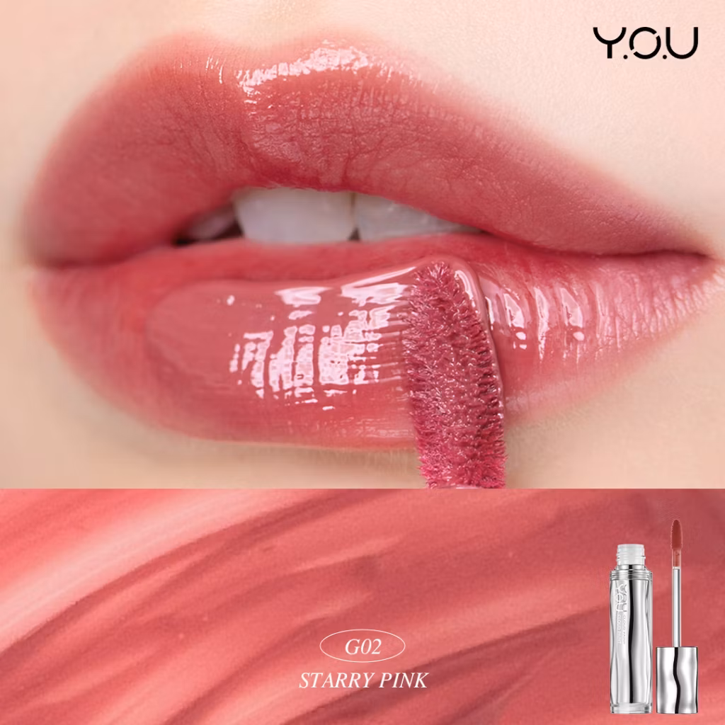 You cloud paint glassy glow lip tint G02 Starry Pink
