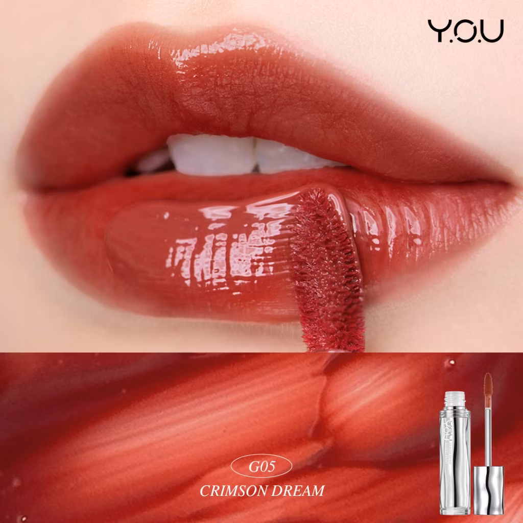 You cloud paint glassy glow lip tint G05 Crimson Dream