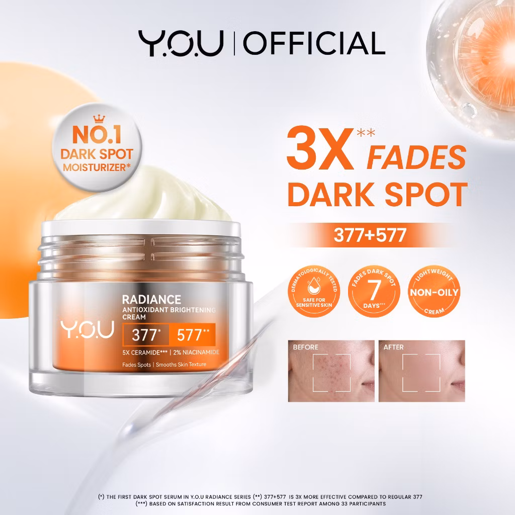 YOU Radiance Antioxidant Brightening Cream 30gr