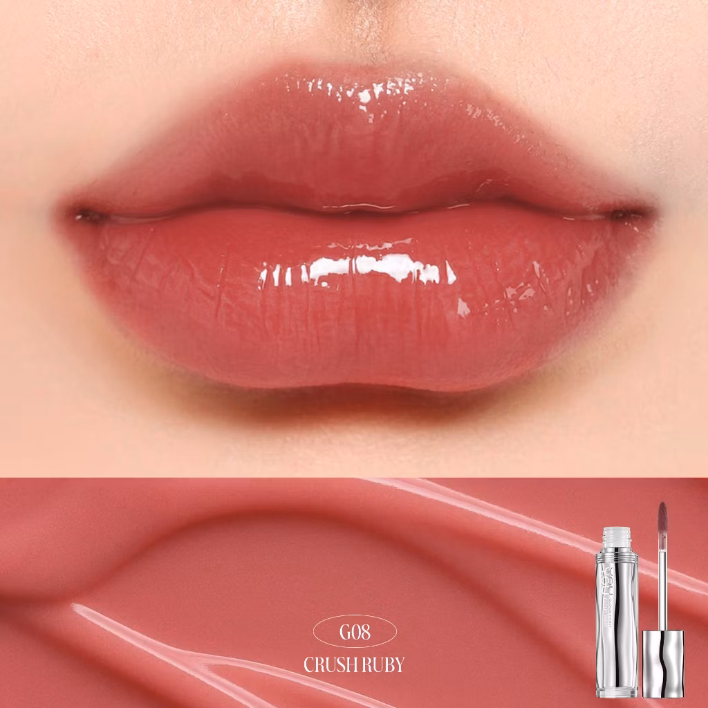 You cloud paint glassy glow lip tint G08 Crush Ruby