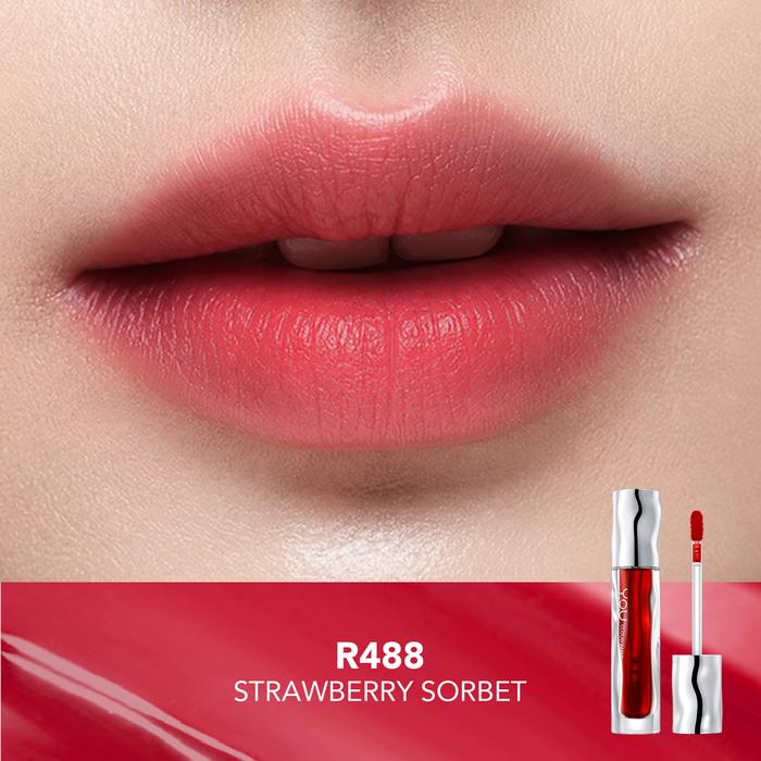 YOU Cloud Paint Lip Tint Love You R488 Strawberry Sorbet