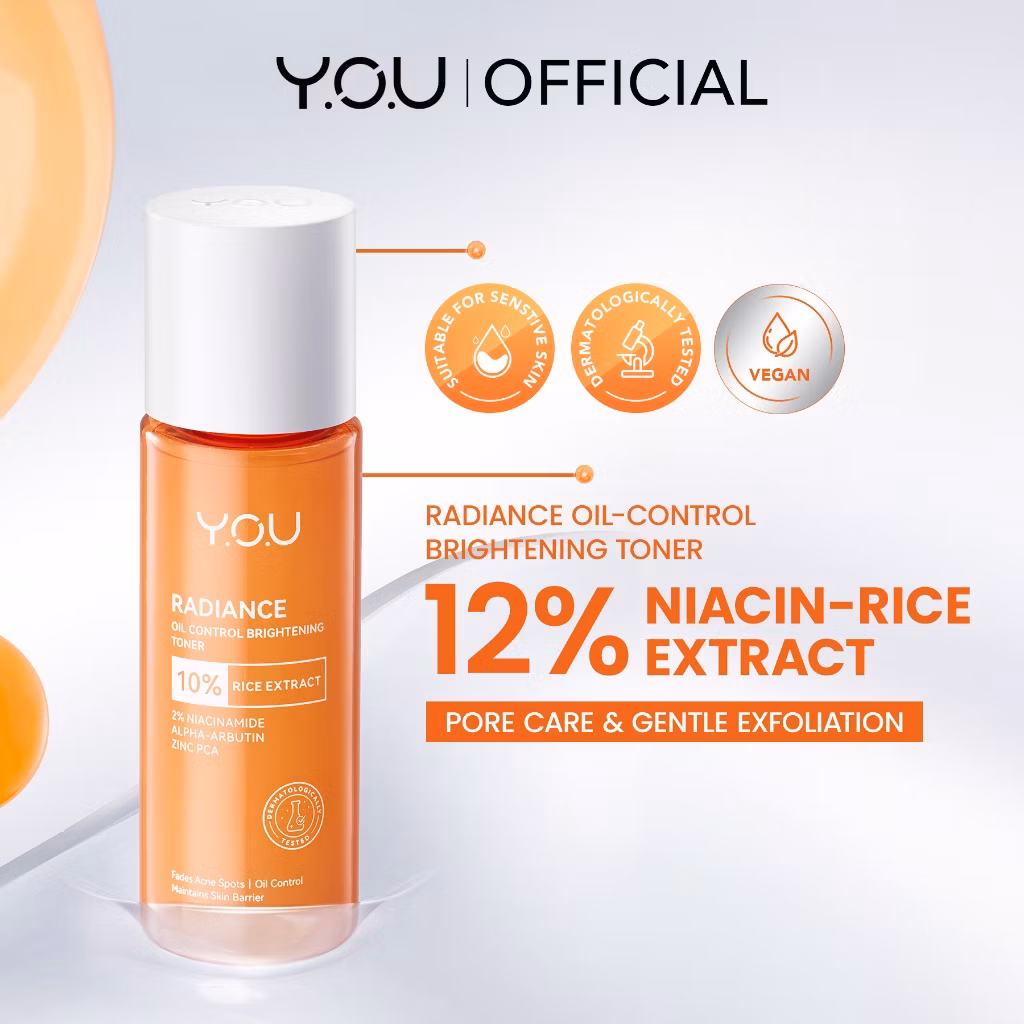YOU Radiance Oil Control Brightening Toner 80ml