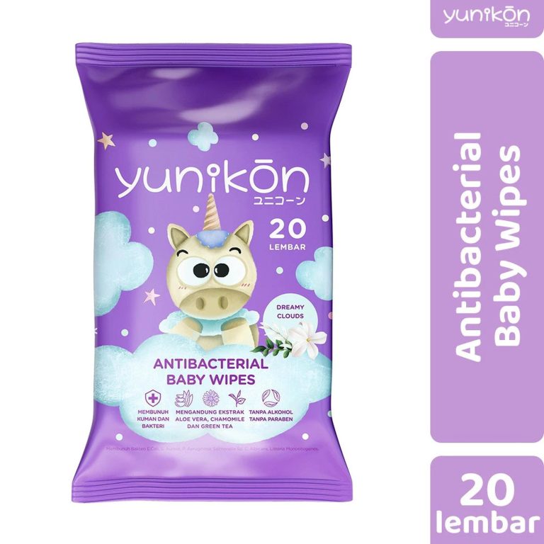 Yunikon Antibacterial Baby Wipes 20 sheets