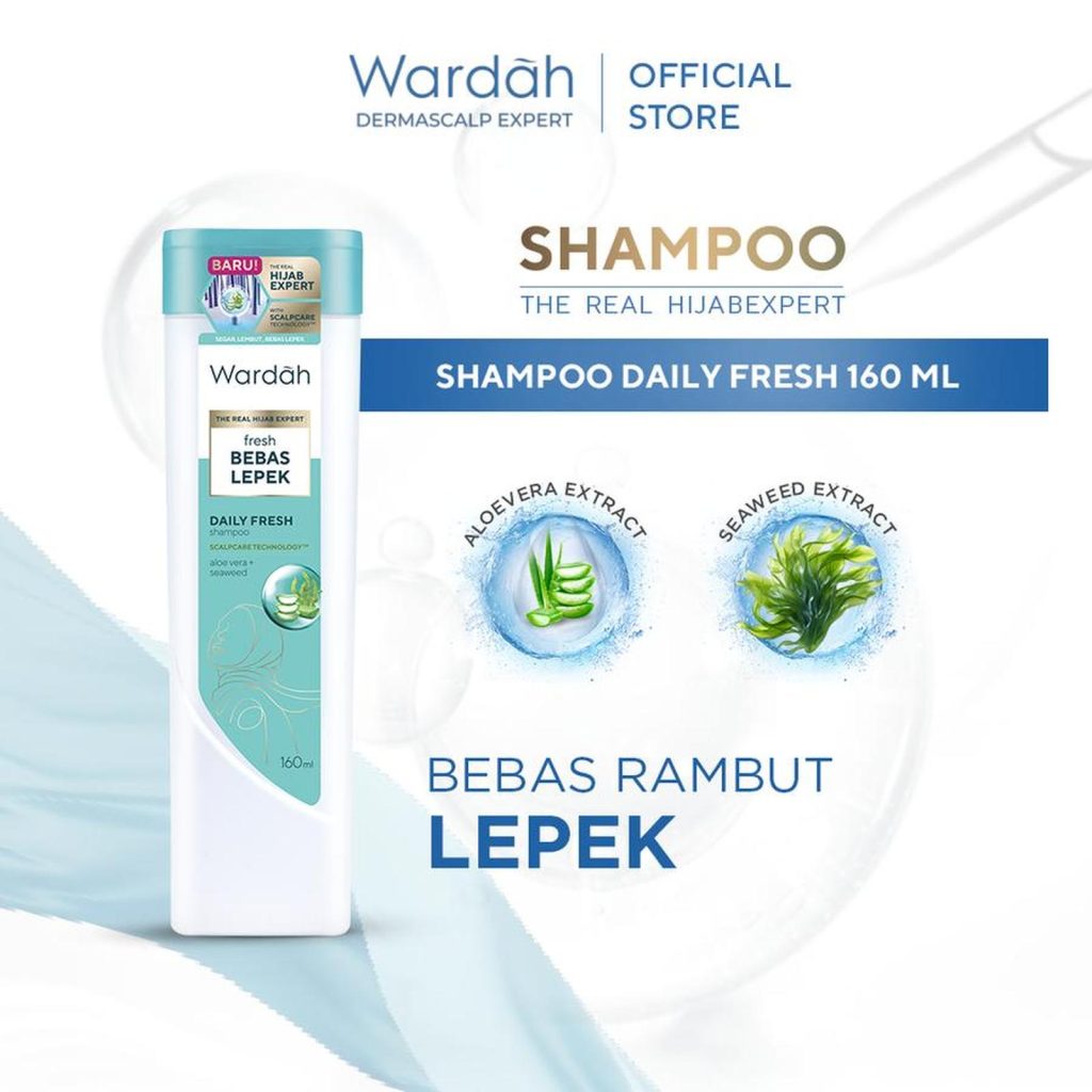 Wardah Daily Fresh Shampoo 160ml