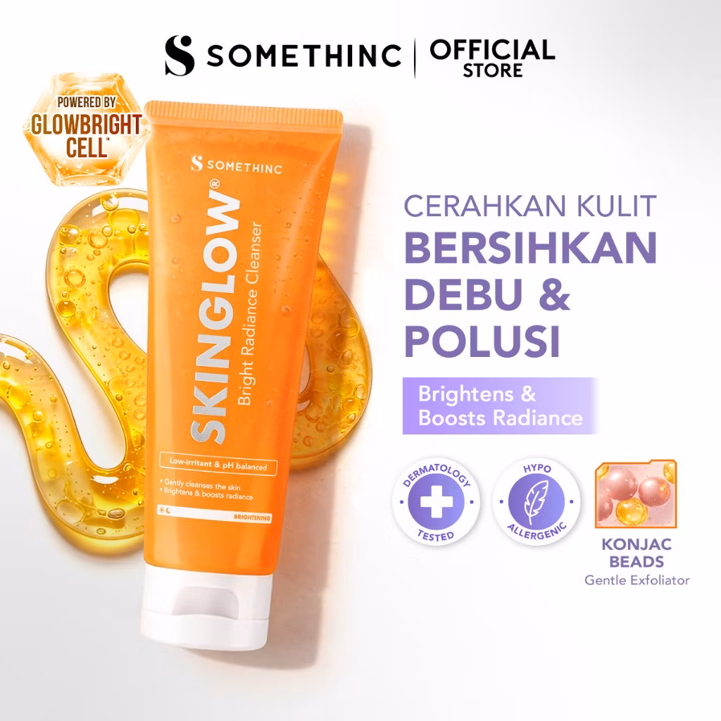 Somethinc Skinglow Bright Radiance Cleanser 100ml
