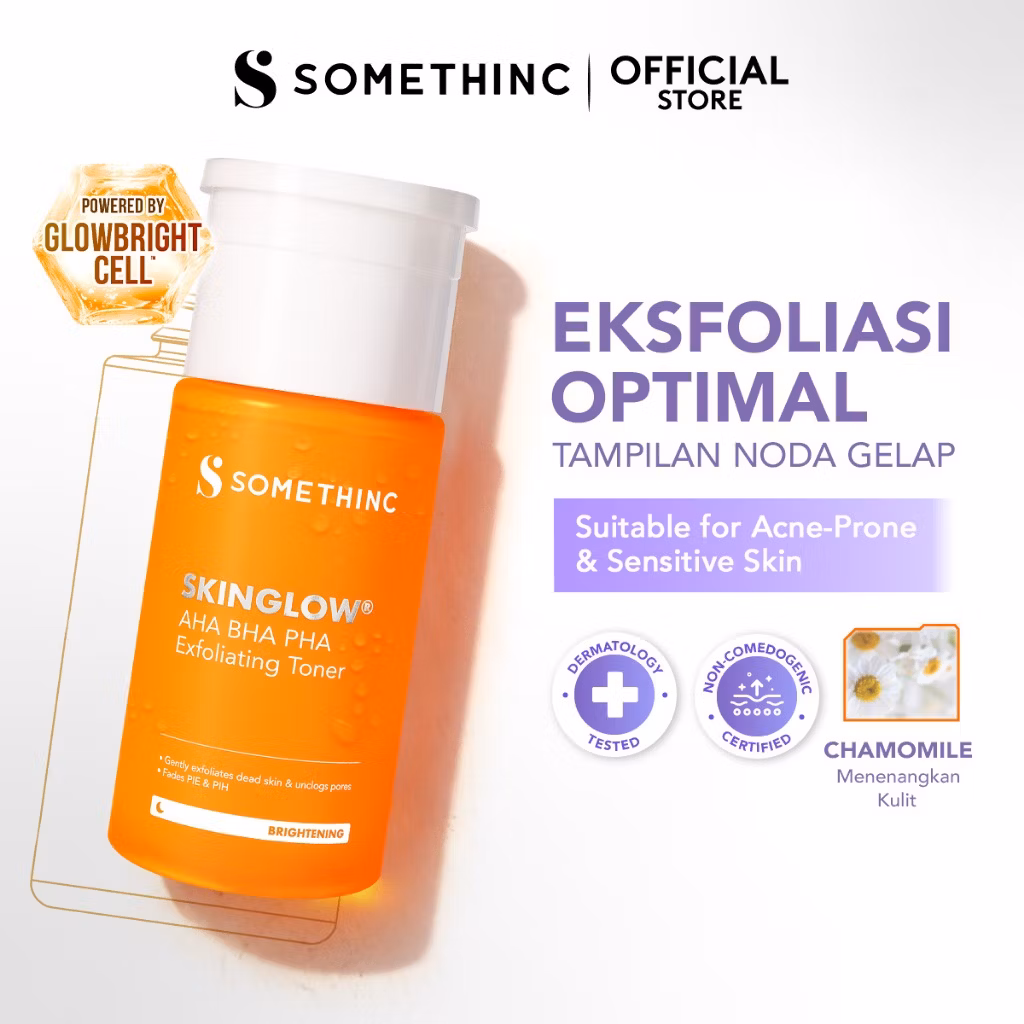 Somethinc Skinglow AHA BHA PHA Exfoliating Toner 100m