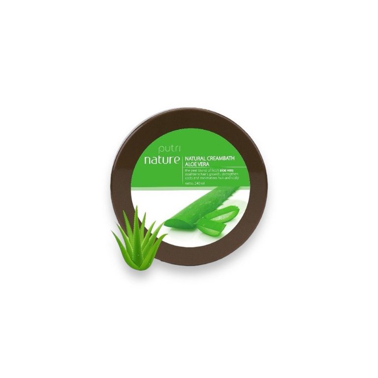 Putri Nature Natural Creambath Aloe Vera 240ml
