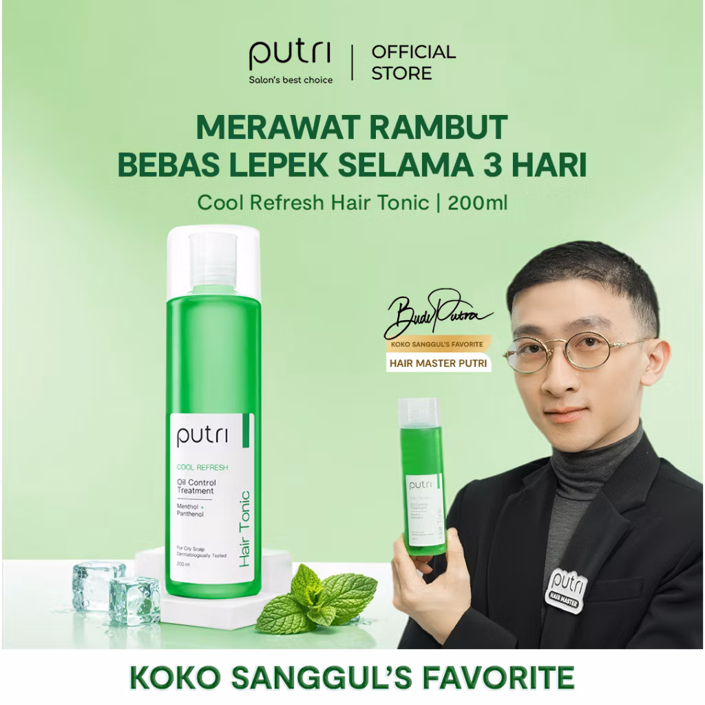 Putri Cool Refresh Hair Tonic 200ml