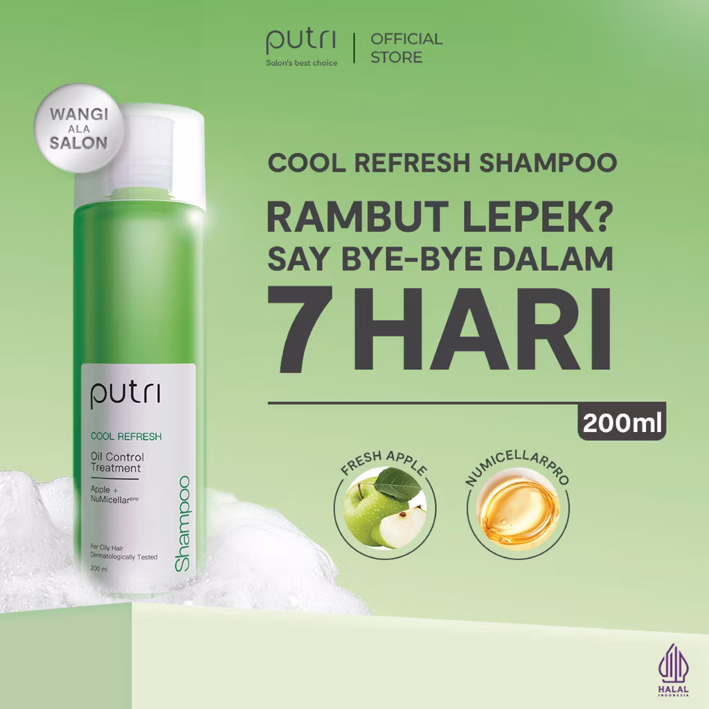 Putri Cool Refresh Shampoo 200ml