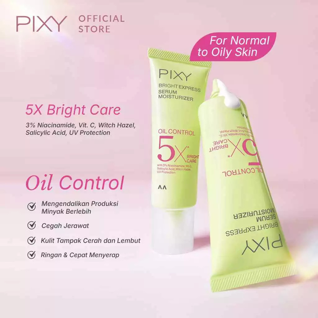 Pixy Bright Express Serum Moisturizer Oil Control 20g