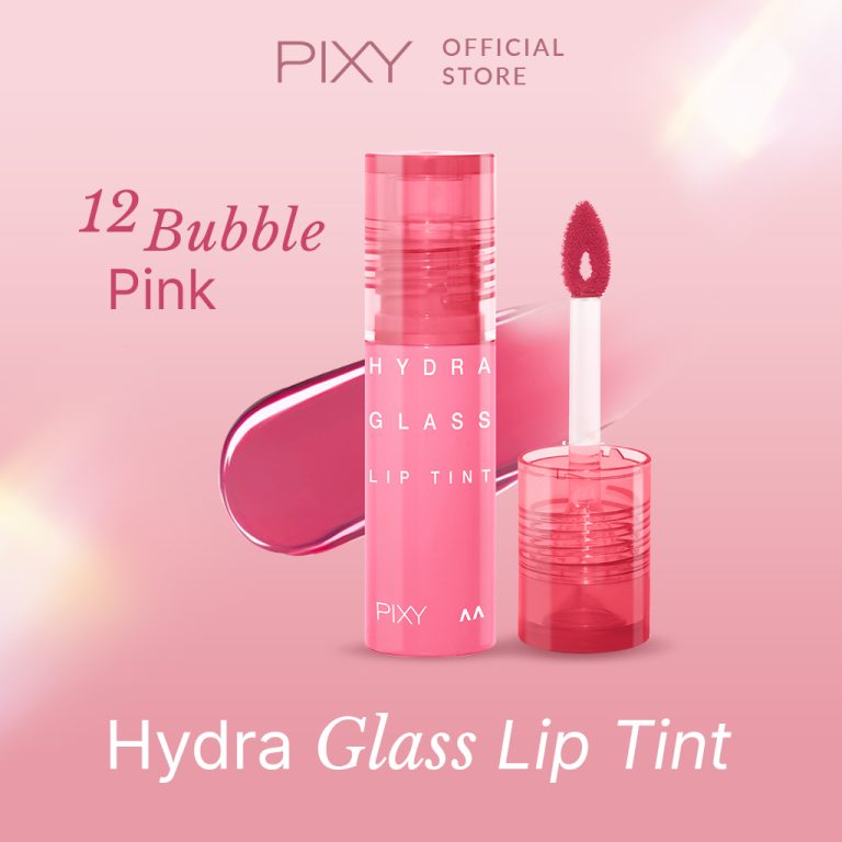 Pixy Hydra Glass Lip Tint 12 Bubble Pink