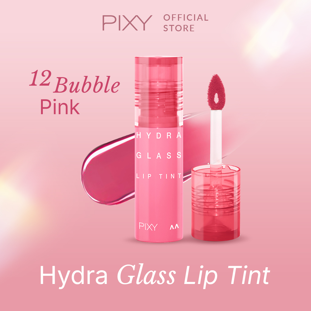 Pixy Hydra Glass Lip Tint 12 Bubble Pink