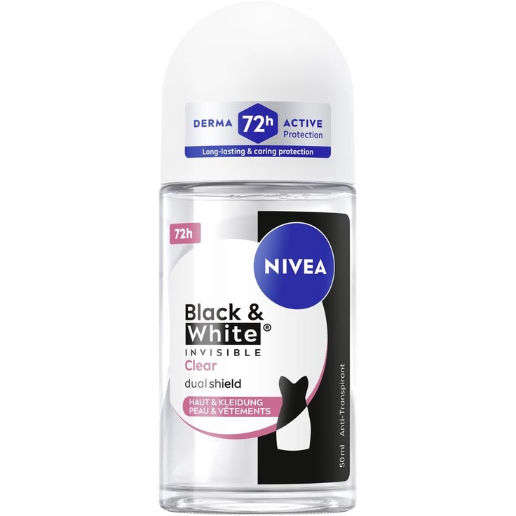Nivea Black & White Invisible Clear 50ml