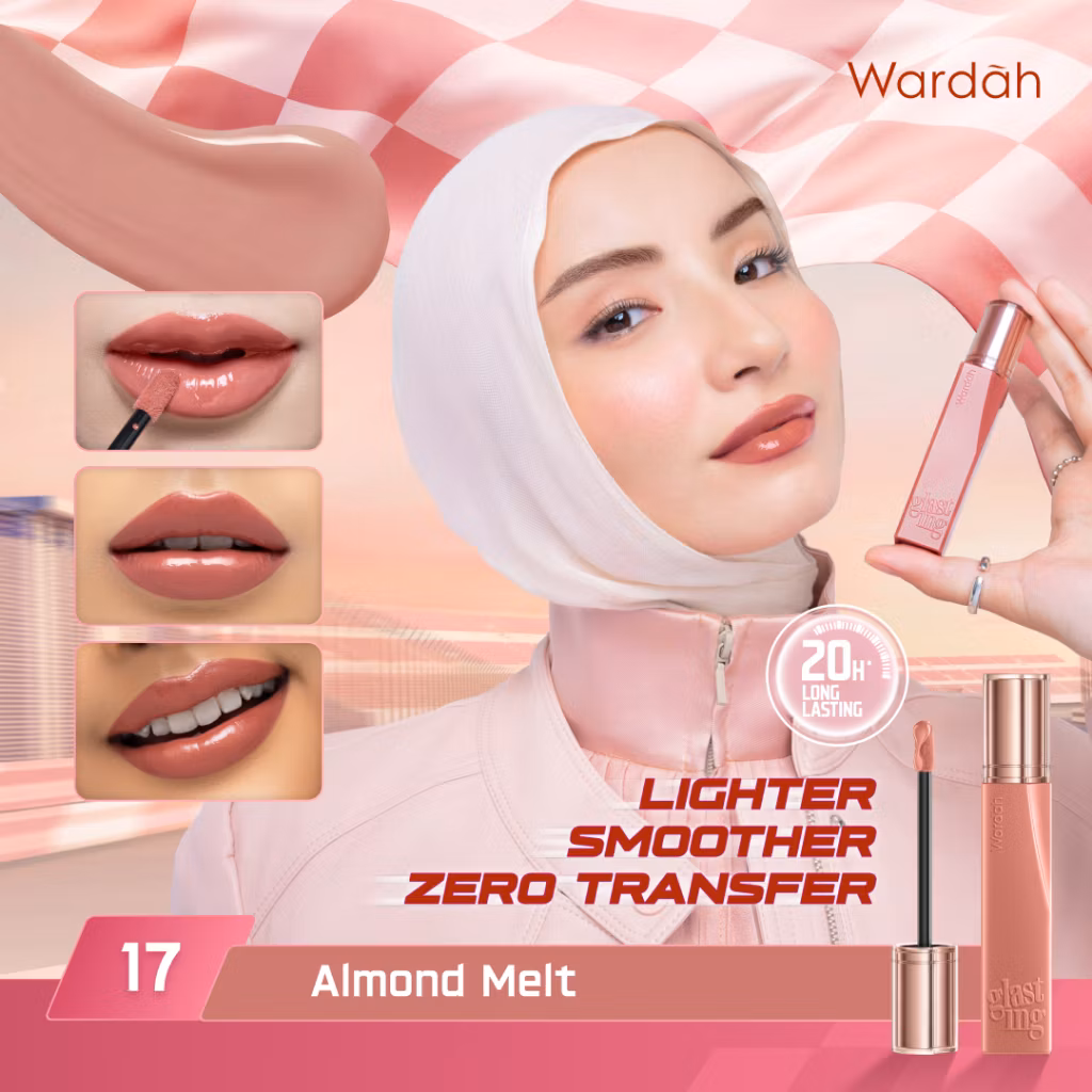 Wardah Glasting Liquid Lip 17