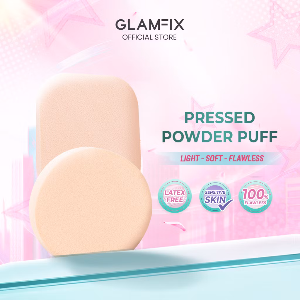 Glamfix pressed powder puff