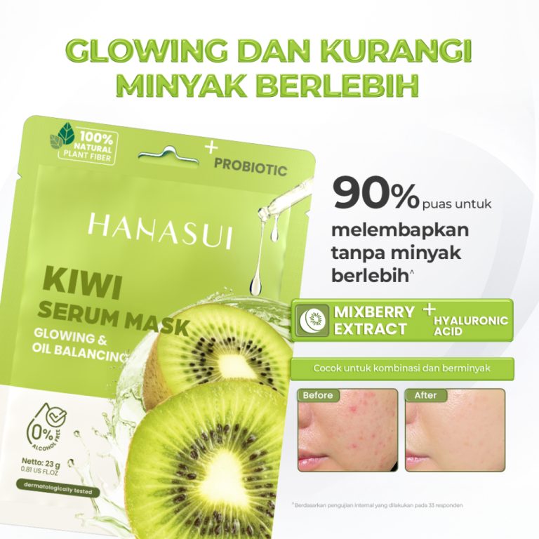 Hanasui Kiwi Serum Mask
