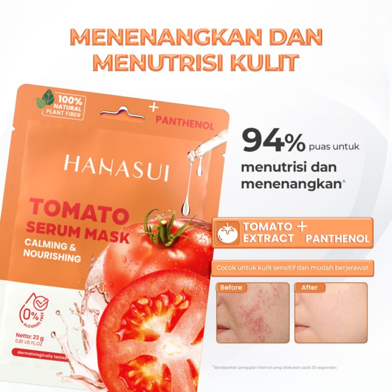Hanasui Tomato Serum Mask