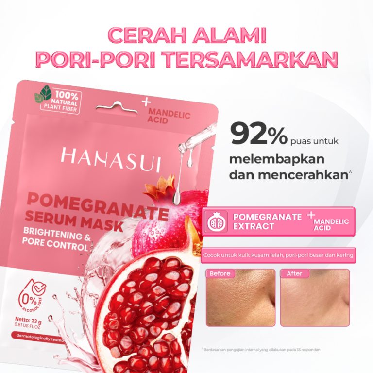 Hanasui Pomegranate Serum Mask