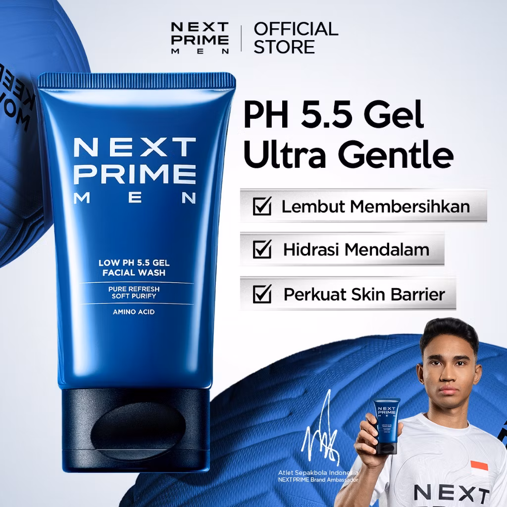 Nextprime Low pH Gel Facial Wash 100g