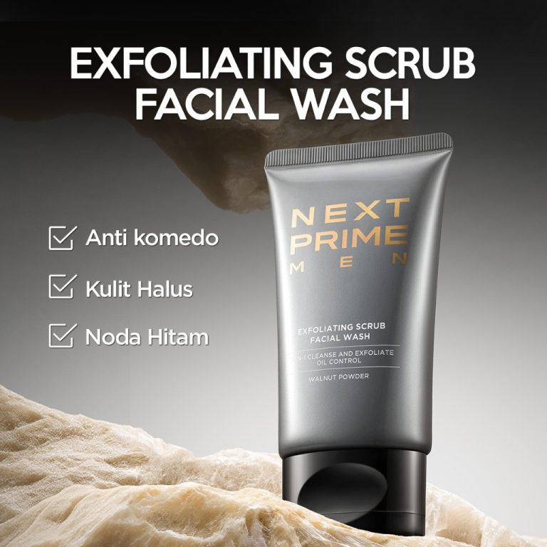 Nextprime Exfoliating Scrub Facial Wash 100g