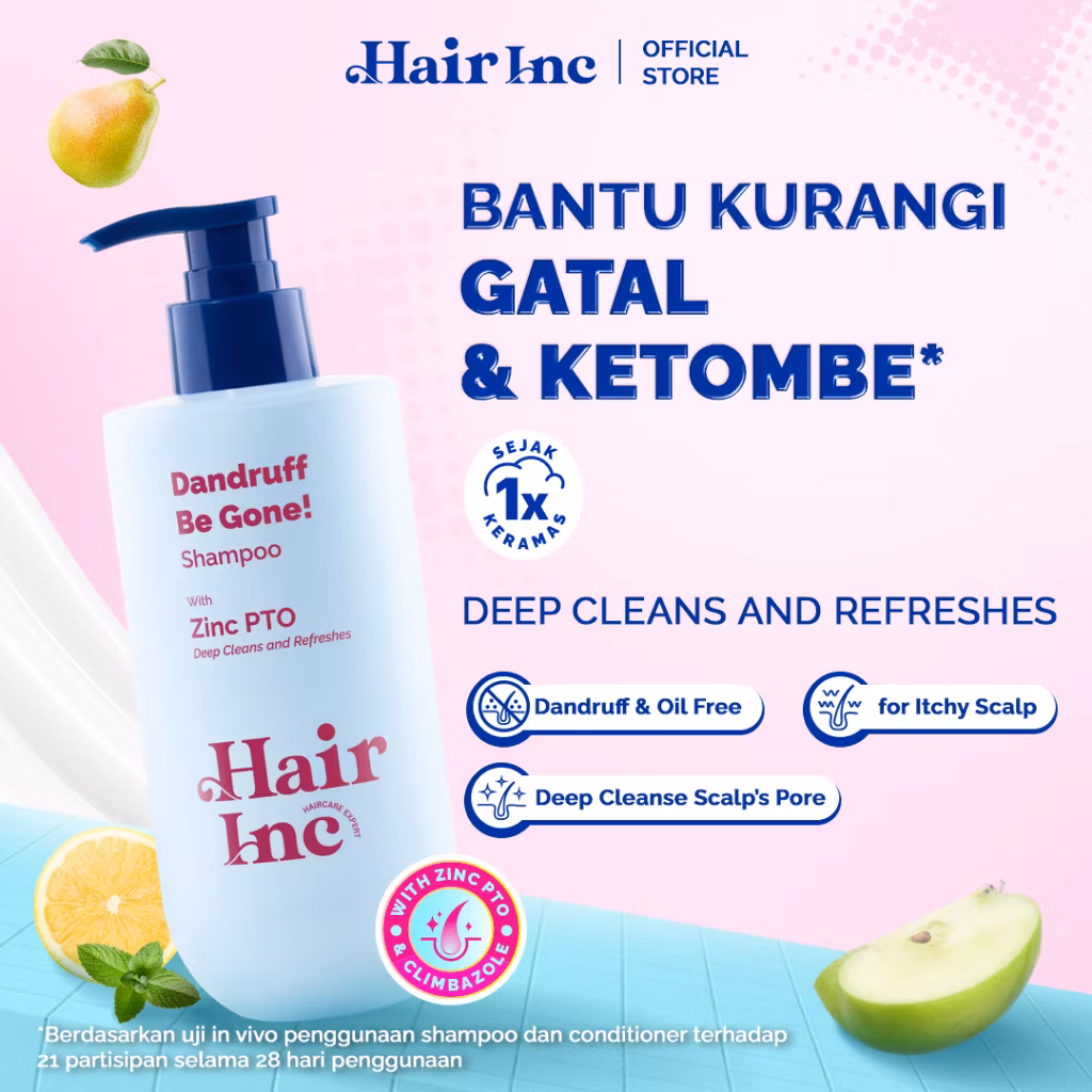 Hair Inc Dandruff Shampoo 320ml