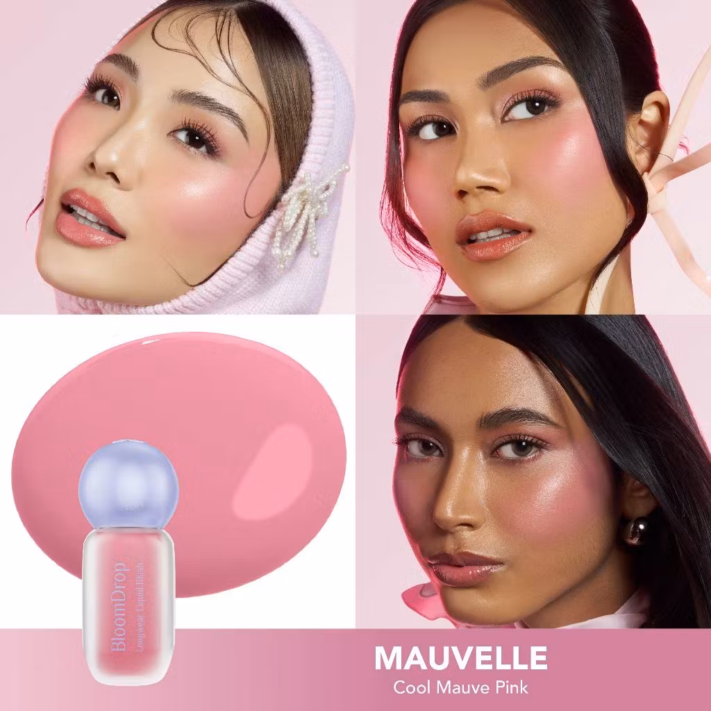 MOP BloomDrop Longwear Liquid Blush Mauvelle