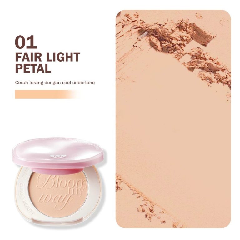 Barenbliss Bloomatte fine to refine compact powder 6gr 01 Fair light petal