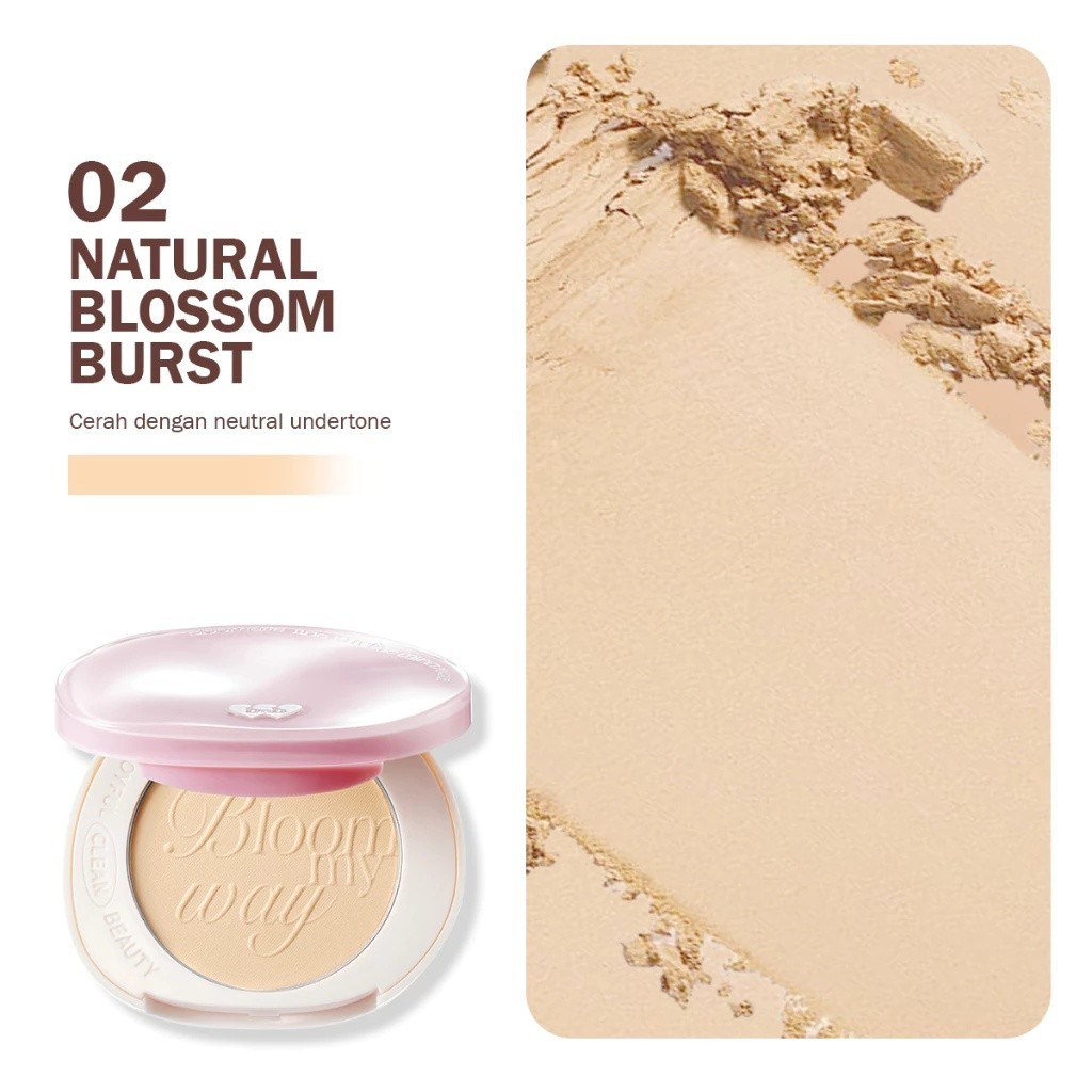 Barenbliss Bloomatte fine to refine compact powder 6gr 02 Natural blossom burst