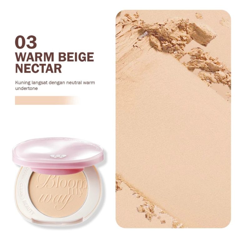 Barenbliss Bloomatte fine to refine compact powder 6gr 03 Warm beige nectar