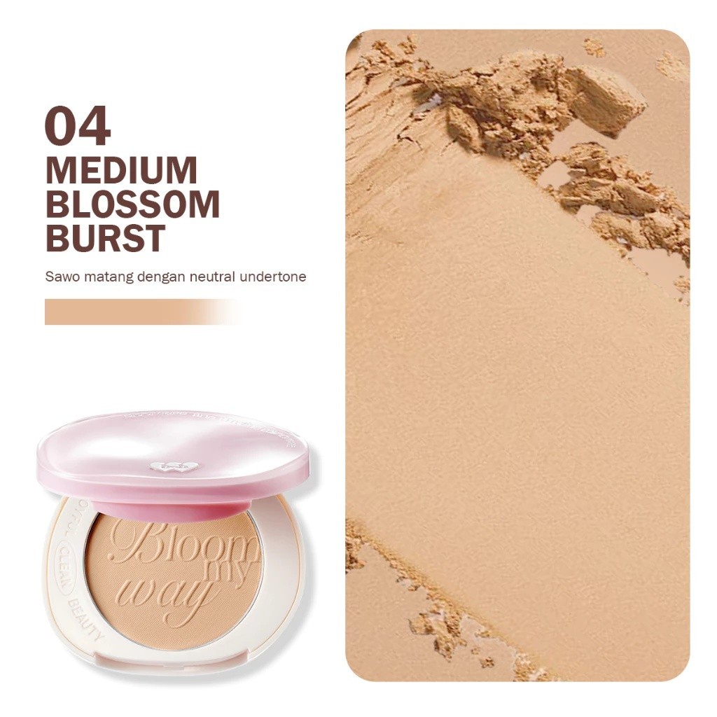 Barenbliss Bloomatte fine to refine compact powder 6gr 04 Medium blossom burst