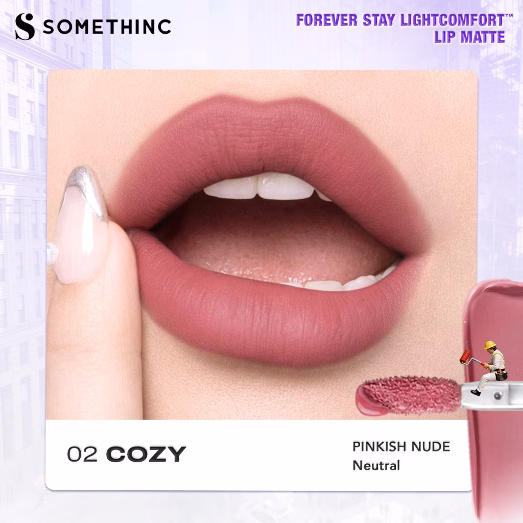 Somethinc Forever Stay Lightcomfort Lip Matte 02 COZY