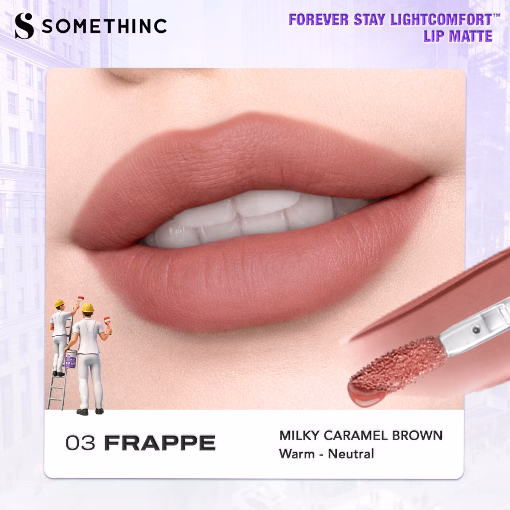Somethinc Forever Stay Lightcomfort Lip Matte 03 FRAPPE