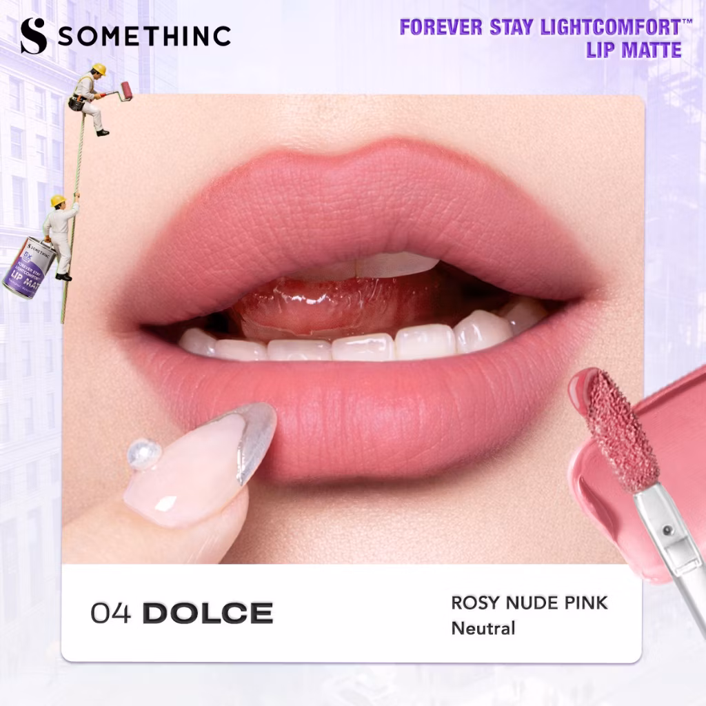 Somethinc Forever Stay Lightcomfort Lip Matte 04 DOLCE