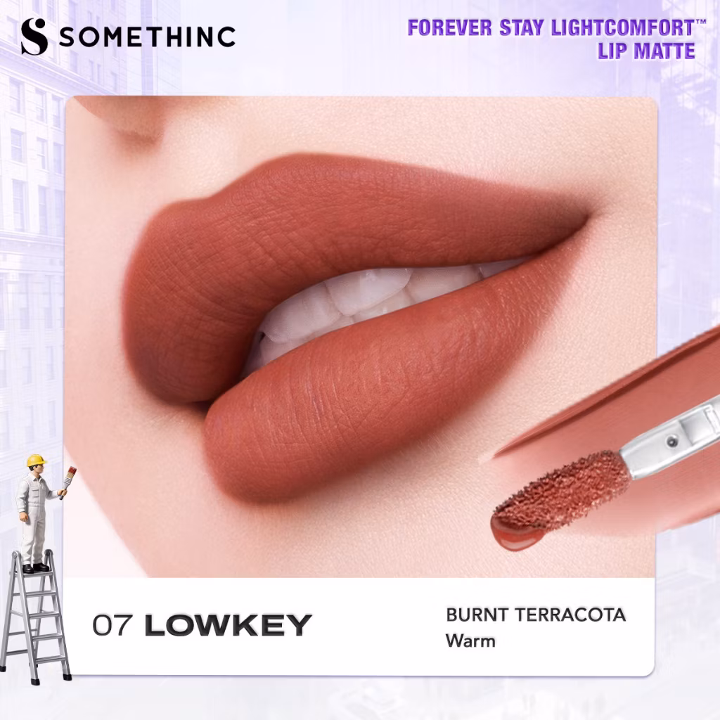 Somethinc Forever Stay Lightcomfort Lip Matte 07 LOWKEY